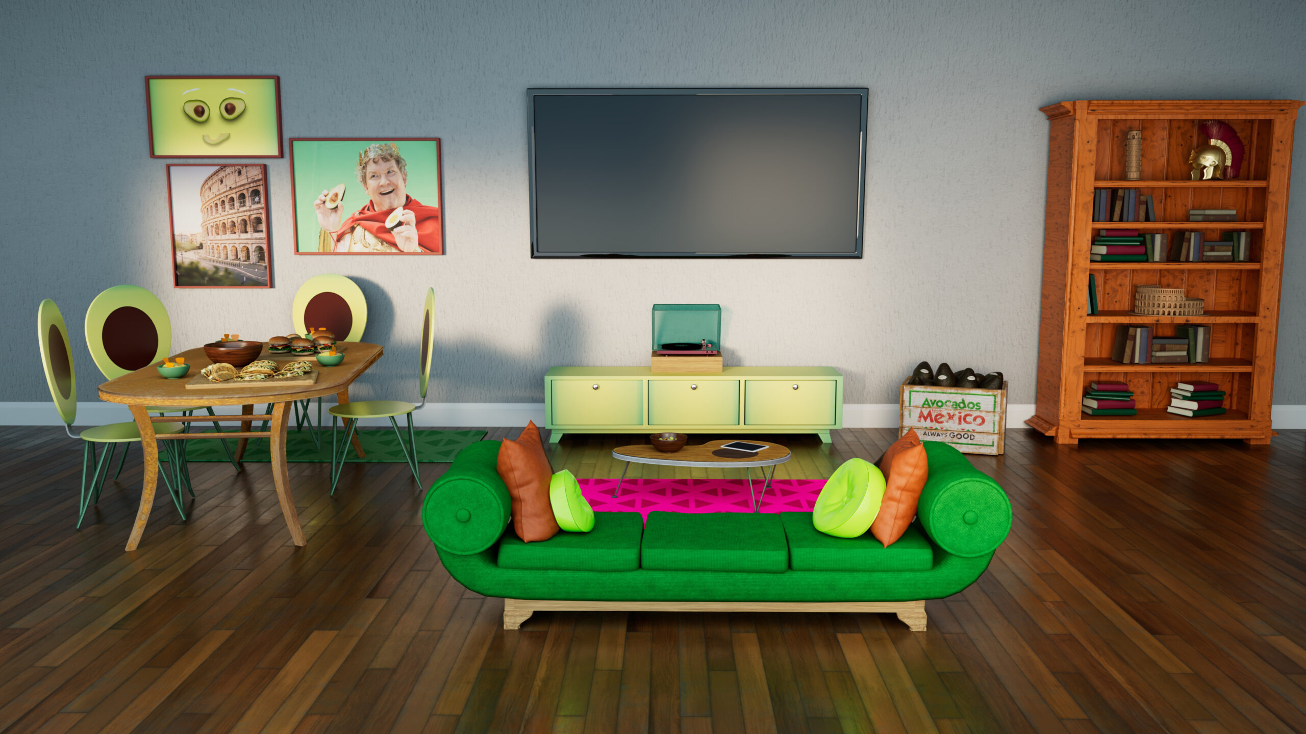 House of Goodness - Living Room 3D v8 copy